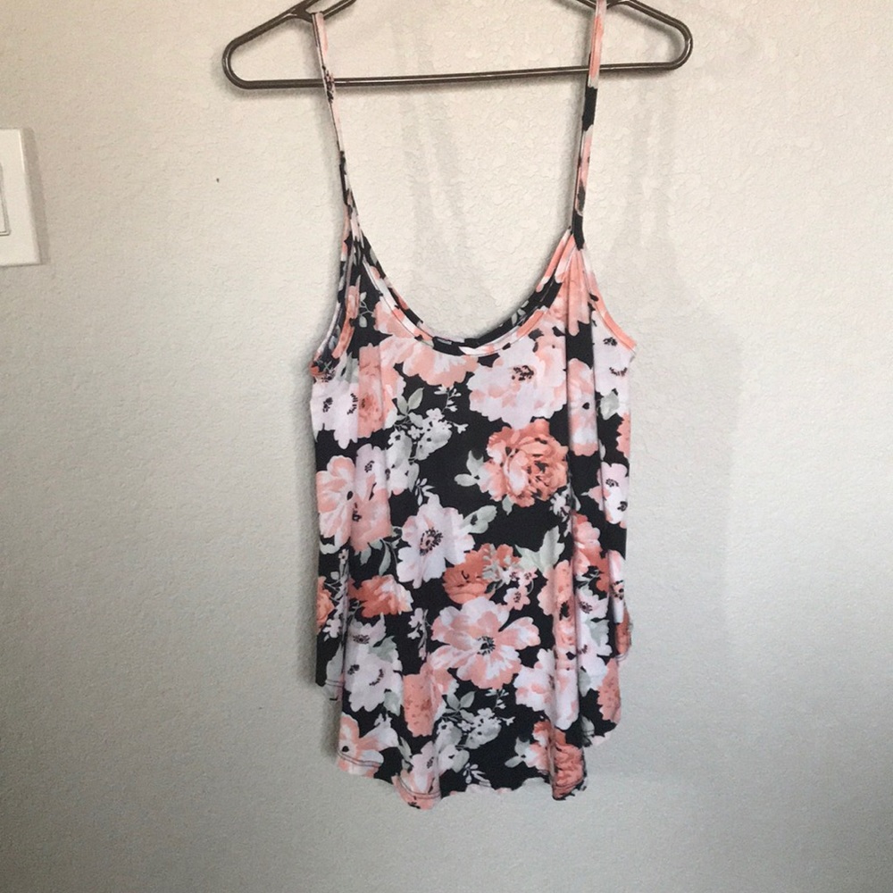 Floral tank top